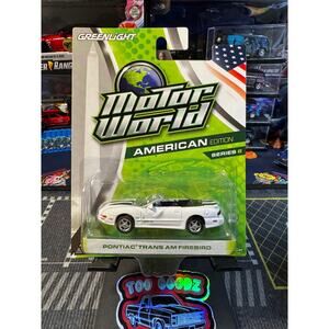 Greenlight Motor World American Edition series 8 Pontiac trans am Firebird